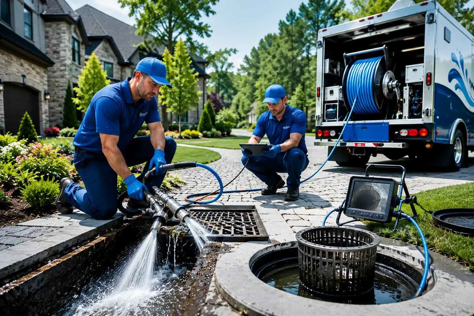 Local outdoor drain cleaning professionals in Grafton, IA