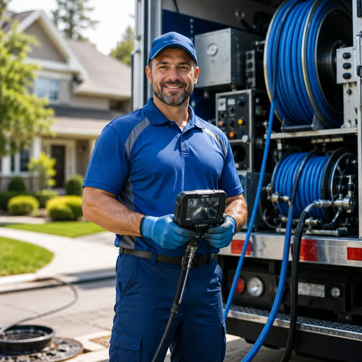 Local outdoor drain cleaning specialists in Grafton, IA